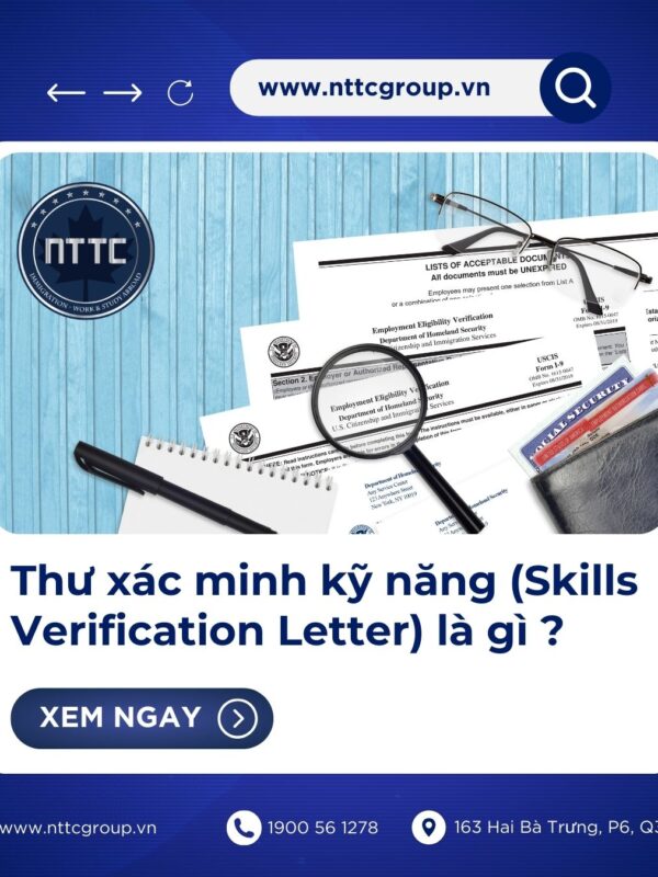 Thư xác minh kỹ năng (Skills Verification Letter) là gì ?